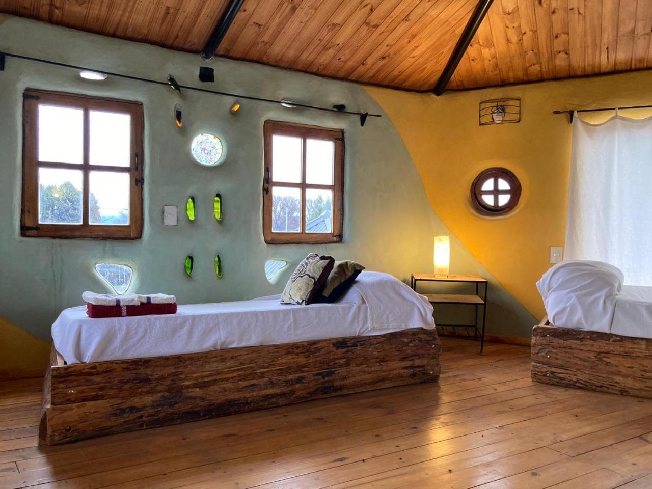 Arriba La Luna - Ecovilla Rural Trevelín エクステリア 写真
